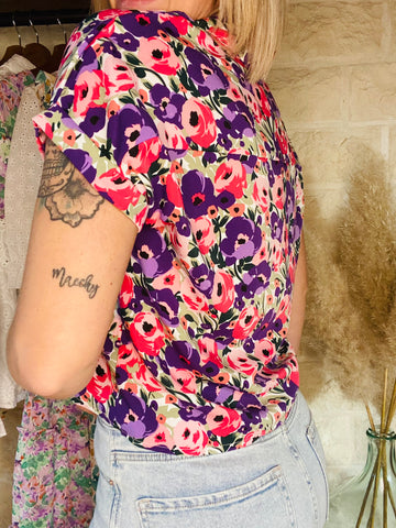 BLOUSE CORSE Violette - O'Dressing-M